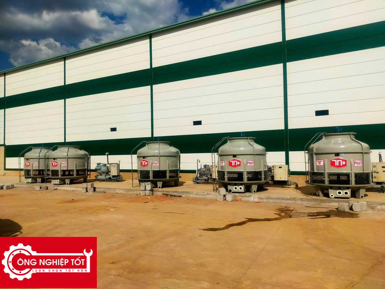 Những ưu điểm nổi bật của tháp giải nhiệt Thuận Tiến Phát 60RT